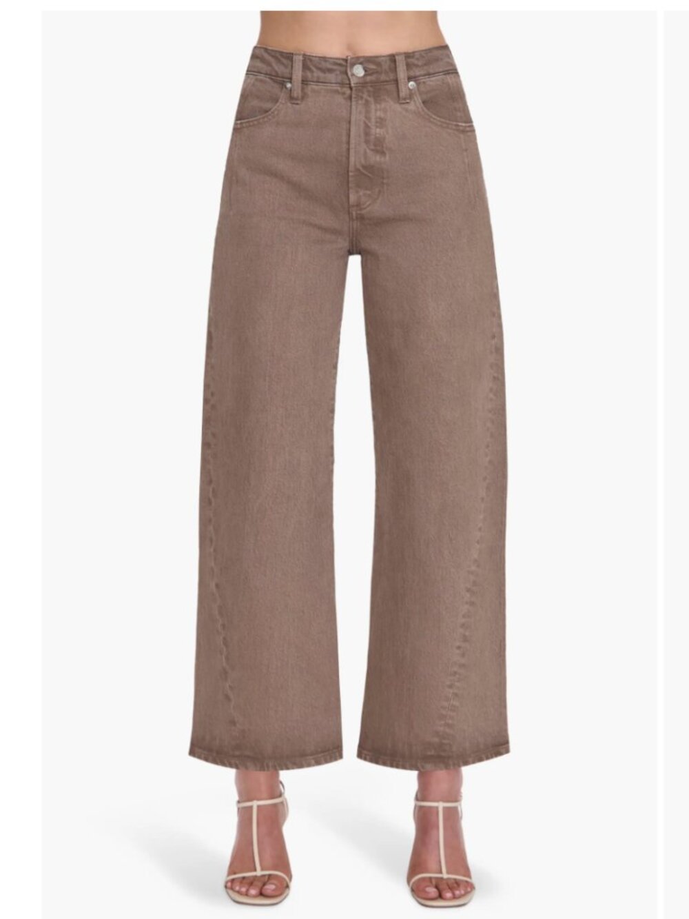 Pistola Kyra High Rise Flare jeans in TANNIN size 25. NWT